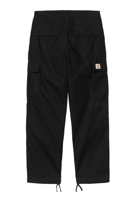 pantaloni regular cargo uomo nero CARHARTT WIP | I03246789.02